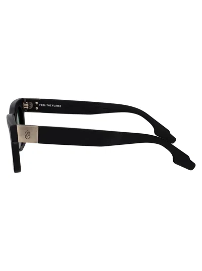 Vision Of Super The Rider Sunglasses In Black