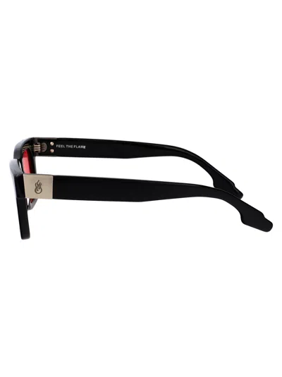 Vision Of Super The Rider Sunglasses In Black