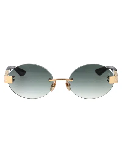 Maybach Eyewear The Magic Ii Sunglasses In Green