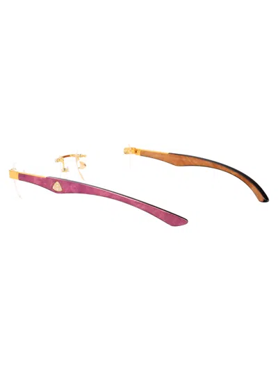 Maybach Eyewear G-wec-z25 Titanium Glasses In Gold