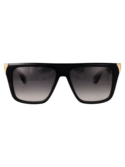 Roberto Cavalli Src094m Sunglasses In Black