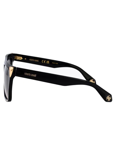 Roberto Cavalli Src094m Sunglasses In Black