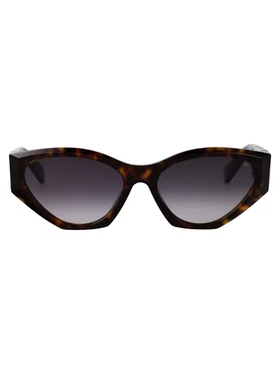 Philipp Plein Capture Sunglasses In Black