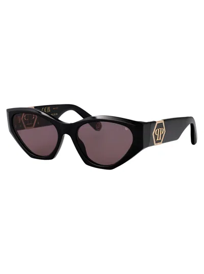 Philipp Plein Capture Sunglasses In Black