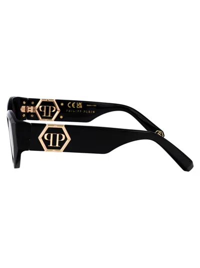 Philipp Plein Capture Sunglasses In Black