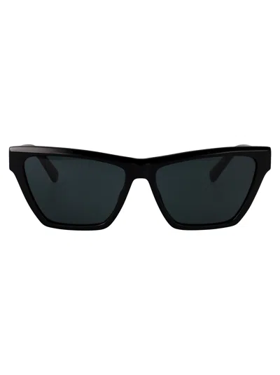 Saint Laurent Acetate Cat-eye Sunglasses In Black