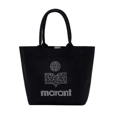 Isabel Marant Small Yenky Gf Shopper Bag In Black