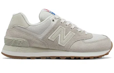 New Balance (wmns)  574 Retro Sport 'sea Salt' In Gray