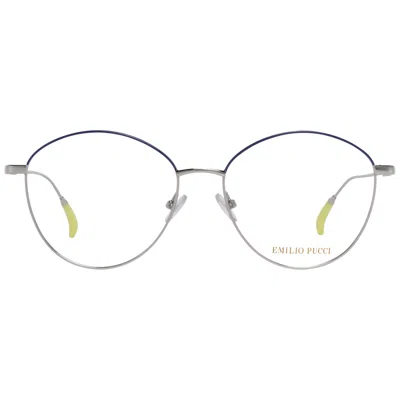 Pucci Emilio  Blue Metal Glasses Women's (frames) In Blue