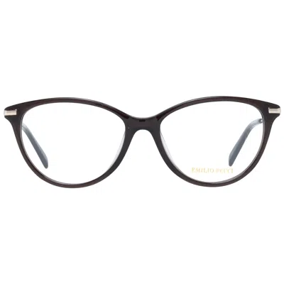 Pucci Emilio  Brown Metal & Plastic Glasses Women's (frames) In Brown