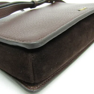 Pre-owned Furla Babylon Brown Leather Shoulder Bag ()