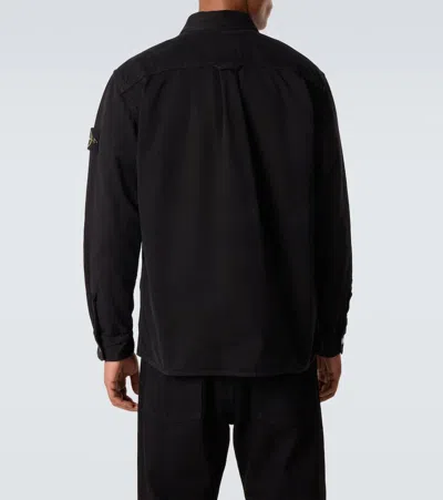 Stone Island Comfortable Overshirt With Chest Pockets In Brown