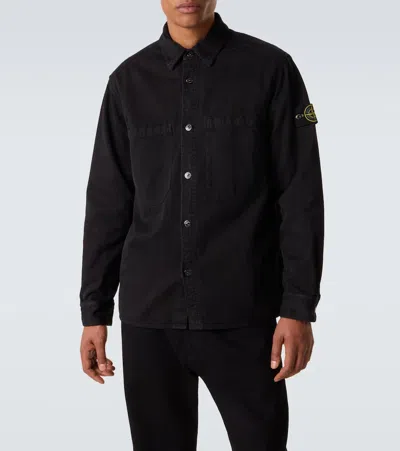 Stone Island Comfortable Overshirt With Chest Pockets In Brown