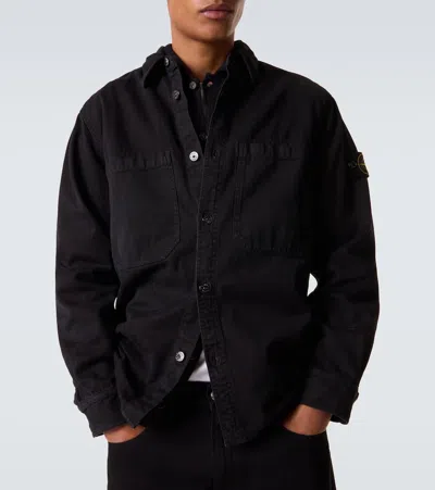Stone Island Comfortable Overshirt With Chest Pockets In Brown
