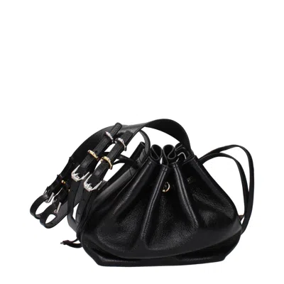 Givenchy Black Leather Crossbody Women's Bag In Black