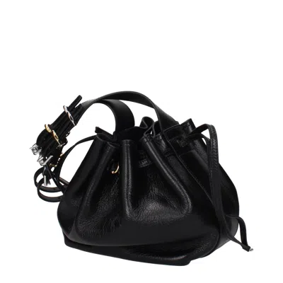 Givenchy Black Leather Crossbody Women's Bag In Black
