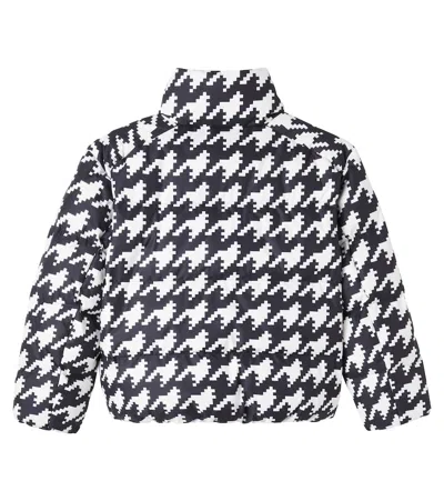 Perfect Moment Nuuk Houndstooth Down Jacket In Multi