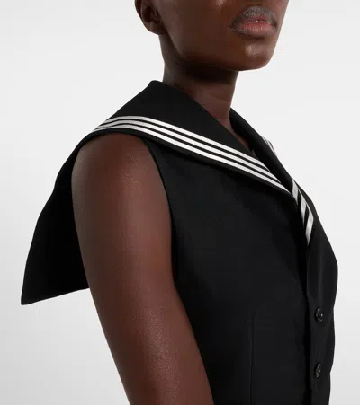 Coperni Uniform Vest In Black