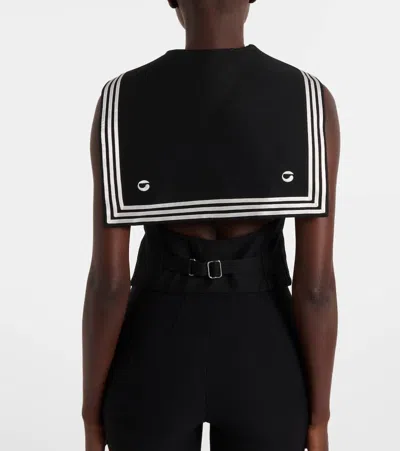 Coperni Uniform Vest In Black