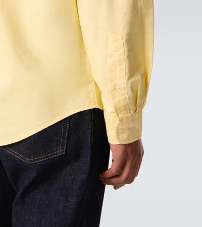 Polo Ralph Lauren Traditional Oxford Shirt Button-down Collar In Yellow