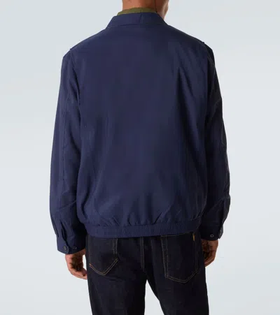 Polo Ralph Lauren Bi-swing Lightweight Zipped Jacket Clothing In Blue