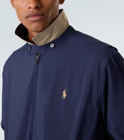 Polo Ralph Lauren Bi-swing Lightweight Zipped Jacket Clothing In Blue