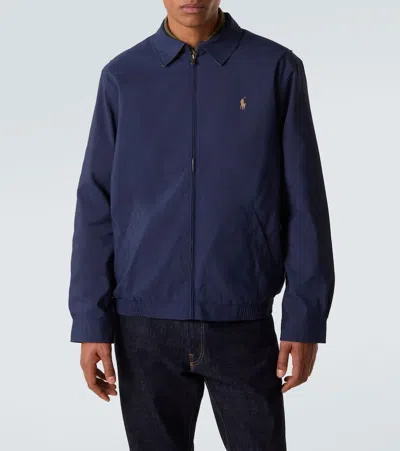 Polo Ralph Lauren Bi-swing Lightweight Zipped Jacket Clothing In Blue