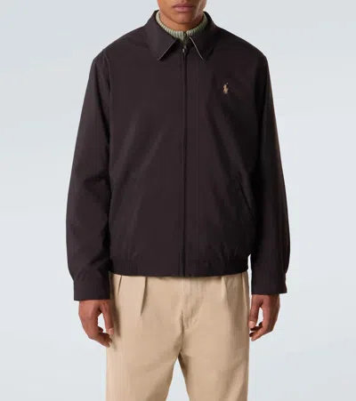 Polo Ralph Lauren Bi-swing Lightweight Zipped Jacket Clothing In Black