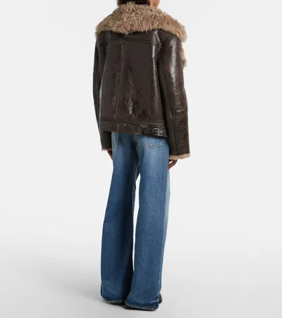 Acne Studios High Waist Wide-leg Jeans In Blue