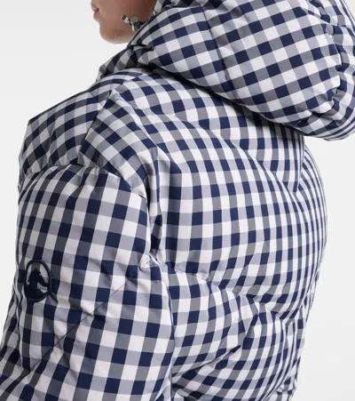 Cordova Ajax Quilted Down Ski Suit In Animal Print