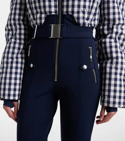 Cordova Ajax Quilted Down Ski Suit In Animal Print