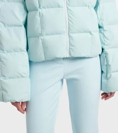 Cordova Oza Quilted Down Ski Jacket In Animal Print