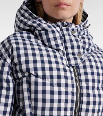 Cordova Ajax Quilted Down Ski Suit In Animal Print