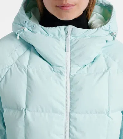 Cordova Oza Quilted Down Ski Jacket In Animal Print