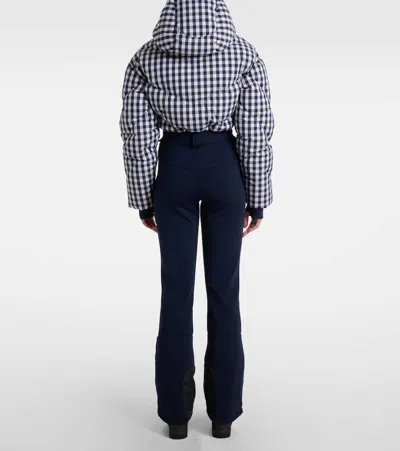 Cordova Ajax Quilted Down Ski Suit In Animal Print