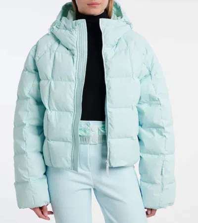 Cordova Oza Quilted Down Ski Jacket In Animal Print