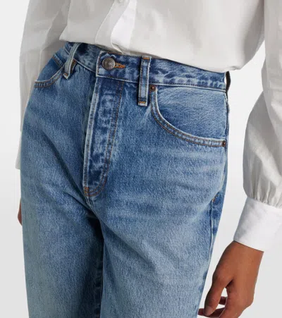 Frame The Vertical Low-rise Bootcut Jeans In Multi