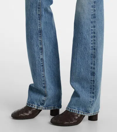 Frame The Vertical Low-rise Bootcut Jeans In Multi