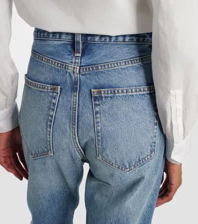 Frame The Vertical Low-rise Bootcut Jeans In Multi