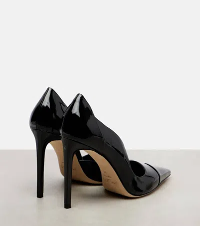 Jimmy Choo Brigitte 100 Patent Leather Pumps In Black
