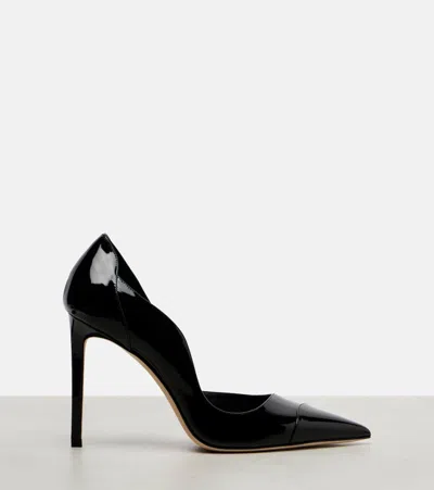 Jimmy Choo Brigitte 100 Patent Leather Pumps In Black