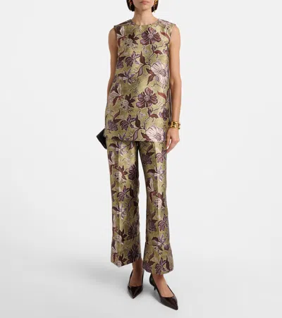 Jimmy Choo Amelia 35 Croc-effect Leather Pumps In Multi