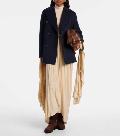 Jimmy Choo Biker Suede Mid-calf Boots In Brown