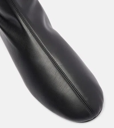 Proenza Schouler Tee Stretch Leather Over-the-knee Boots In Black