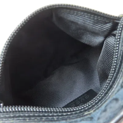 Pre-owned Gucci Black Gg Canvas Shoulder Bag ()