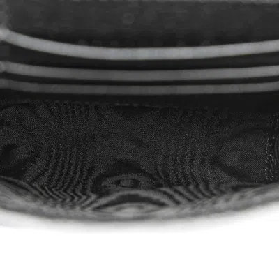 Pre-owned Gucci Black Canvas Leather Shoulder Bag ()