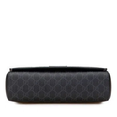 Pre-owned Gucci Black Pvc Leather Shoulder Bag ()