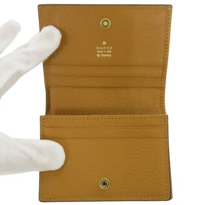 Pre-owned Gucci Brown Pvc Leather Wallet (bi-fold) ()