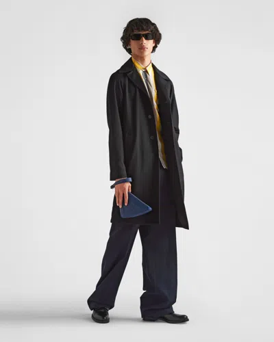 Prada Cashmere Coat In Multi