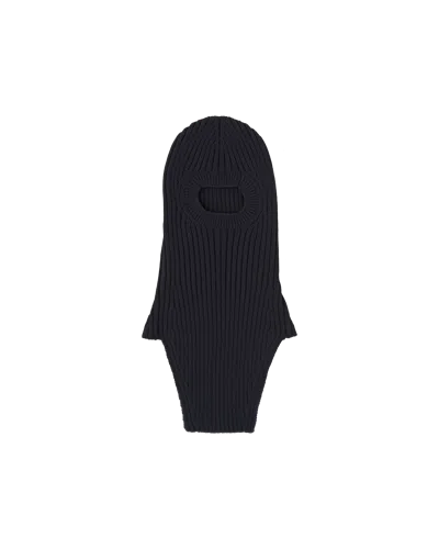 Prada Technical Fabric Ski Mask In Animal Print